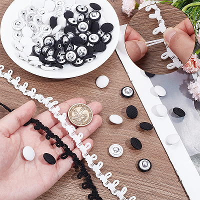 Cloth Shank Buttons DIY-GA0007-84-1
