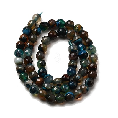 Natural Agate Beads Strands G-C082-A01-02-01-1