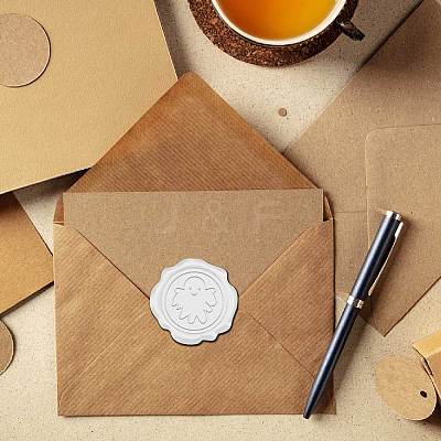 25Pcs Adhesive Wax Seal Stickers DIY-CP0011-30F-1