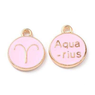 Alloy Enamel Pendants ENAM-S124-01B-09-1