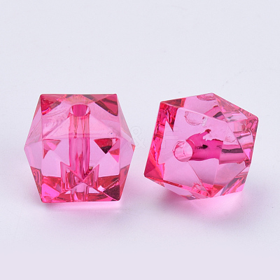 Transparent Acrylic Beads TACR-Q259-20mm-V08-1