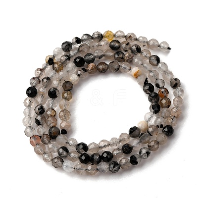 Natural Tourmaline Bead Strands G-L629-B03-3mm-1