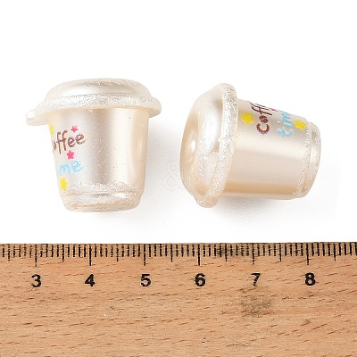 Printed Opaque Acrylic Pendants OACR-B054-01L-1