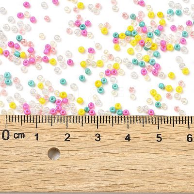 Opaque Colours Luster 12/0 Glass Seed Beads SEED-A030-09D-1