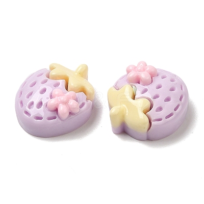 Opaque Resin Cabochons X1-RESI-K027-18-1