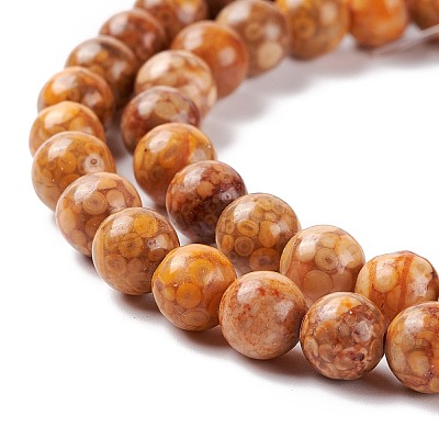 Natural Maifanite/Maifan Stone Beads Strands G-P451-01B-C-1