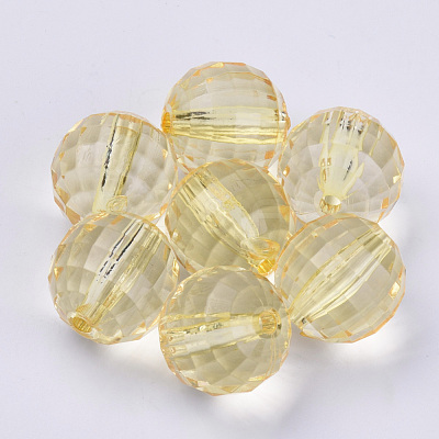 Transparent Acrylic Beads TACR-Q254-12mm-V-1