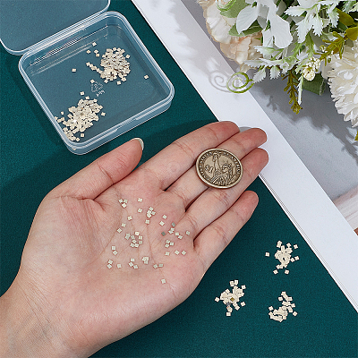 3 Bags 3 Styles High Medium Low Temperature Square Sterling Silver & Brass & Zinc Chip Solder DIY-BC0017-55-1