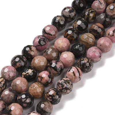 Natural Rhodonite Beads Strands G-E571-19B-1
