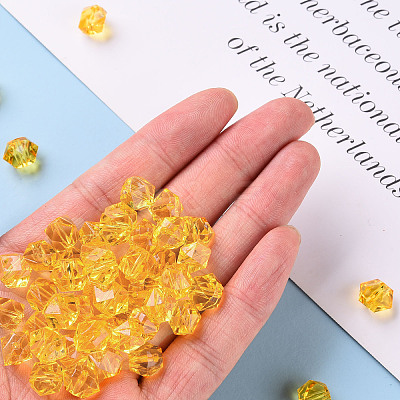 Transparent Acrylic Beads X-TACR-S154-15B-81-1