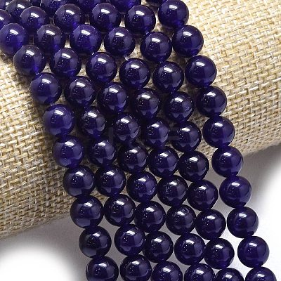 Natural Malaysia Jade Beads Strands G-L645-C01-12mm-07-1