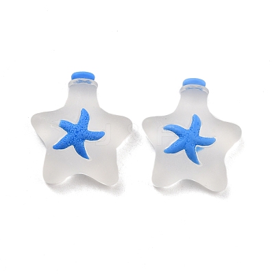 Translucent Resin Cabochons X-RESI-C010-11-1