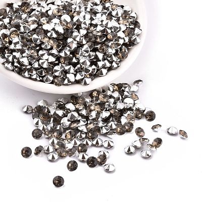 Imitation Taiwan Acrylic Rhinestone Pointed Back Cabochons GACR-A003-5.5mm-23-1
