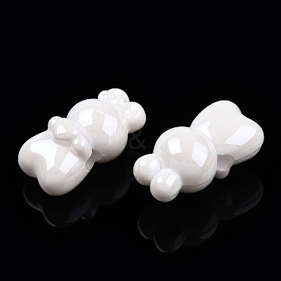 Opaque Acrylic Beads MACR-N017-33-1