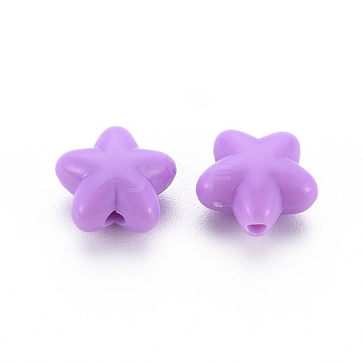 Opaque Acrylic Beads MACR-S373-26-A02-1
