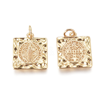 Brass Pendants KK-D159-19G-1