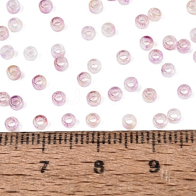 Baking Paint Glass Seed Beads SEED-Q041-03A-07-1