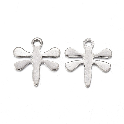 Non-Tarnish 201 Stainless Steel Charms STAS-F255-007P-1