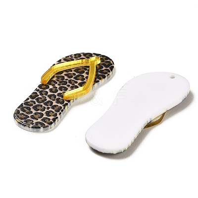 Opaque Resin Pendants LS-OACR-Z002-01-1
