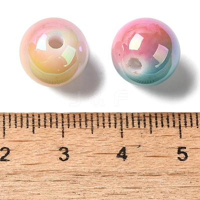 UV Plating Acrylic Beads MACR-A010-11C-1