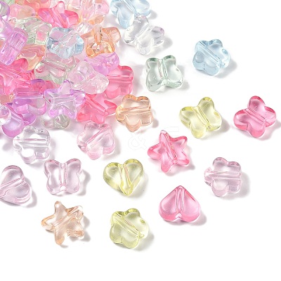 Transparent Acrylic Beads TACR-U008-06-1