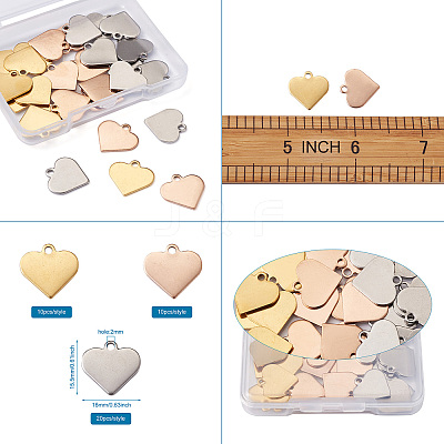 304 Stainless Steel Charms STAS-BT0001-03-1