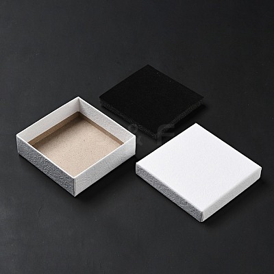 Texture Paper Jewelry Gift Boxes OBOX-G016-C03-A-1