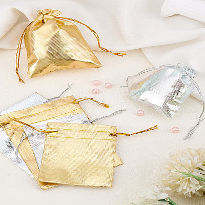 20Pcs 2 Sizes 2 Colors Organza Bags OP-LP0001-06-1