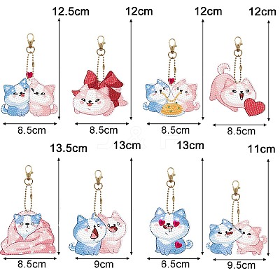 DIY Diamond Painting Pendant Decoration Kits PW-WG99385-15-1