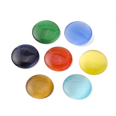 Cat Eye Cabochons X-CE-J002-25mm-M-1