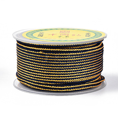 11M Polycotton Metallic Braided Cord OCOR-N008-01A-1