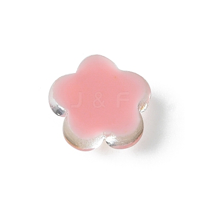 Translucent Resin Cabochons RESI-E039-01D-1