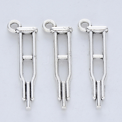 Tibetan Style Alloy Pendants TIBE-R316-088AS-RS-1