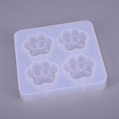 Cat Paw Print Silicone Molds LS-DIY-WH0167-92-1
