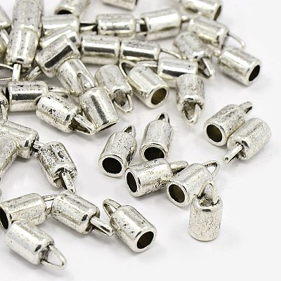 Tibetan Style Alloy Cord Ends LS-TIBEP-LF9369YKG-AS-LF-1