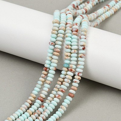 Synthetic Shoushan Stone Beads Strands G-B135-C03-01-1