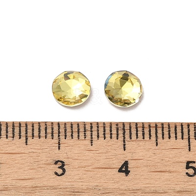 Glass Rhinestone Cabochons RGLA-P037-10A-D226-1