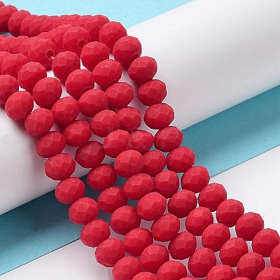 Glass Beads Strands X1-EGLA-A034-P6mm-MD22-1