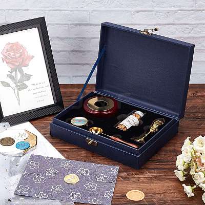 Wax Seal Stamp Set AJEW-WH0162-46-1