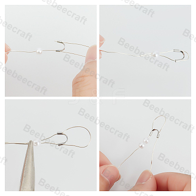 80Pcs Brass Wire Guardian KK-BBC0013-12-1