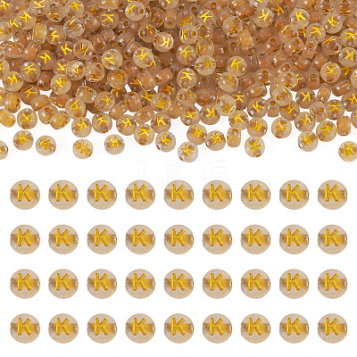 50G Luminous Transparent Acrylic Beads OACR-TAD0001-01K-1