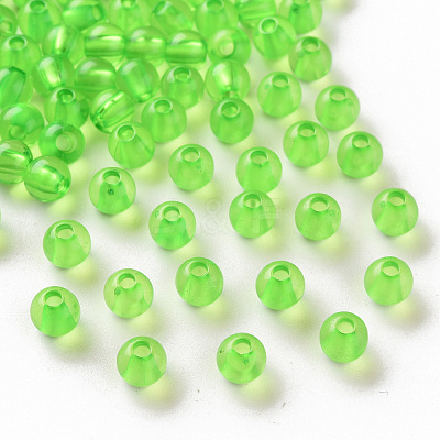 Transparent Acrylic Beads MACR-S370-A6mm-734-1