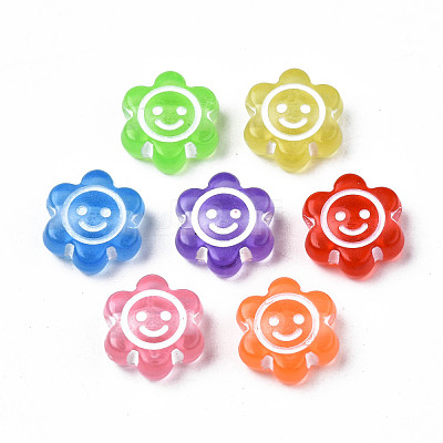Transparent Acrylic Beads MACR-N012-03-A01-1