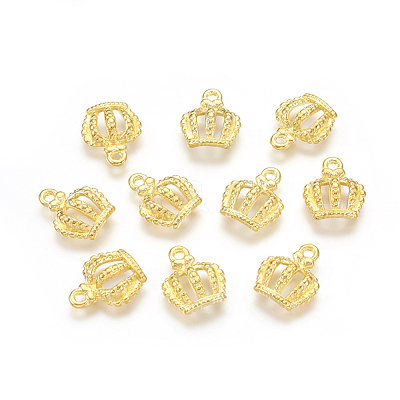 Tibetan Style Alloy Crown Charms EBB054Y-G-1