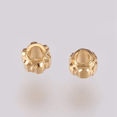 Brass Spacer Beads X-KK-Q735-289G-1
