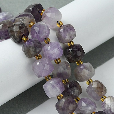 Natural Amethyst Beads Strands G-Q010-A07-01-1