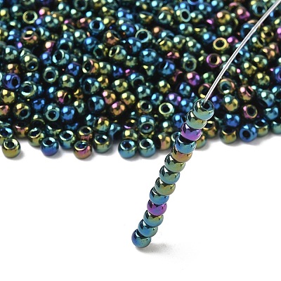 FGB 6/0 Grade A Round Glass Seed Beads SEED-A022-F6-605-1