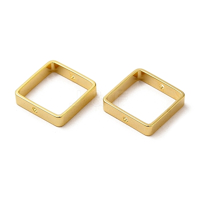 Rack Plating Brass Bead Frame KK-M250-25G-1