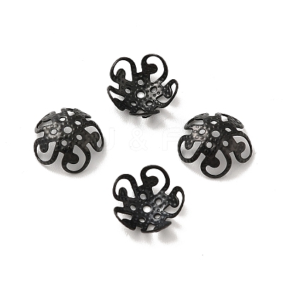 Ion Plating(IP) 304 Stainless Steel Bead Caps STAS-F094-11EB-1