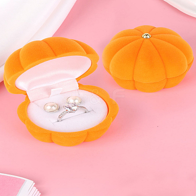 1Pc Flocking Jewelry Boxes VALE-LP0001-01B-1